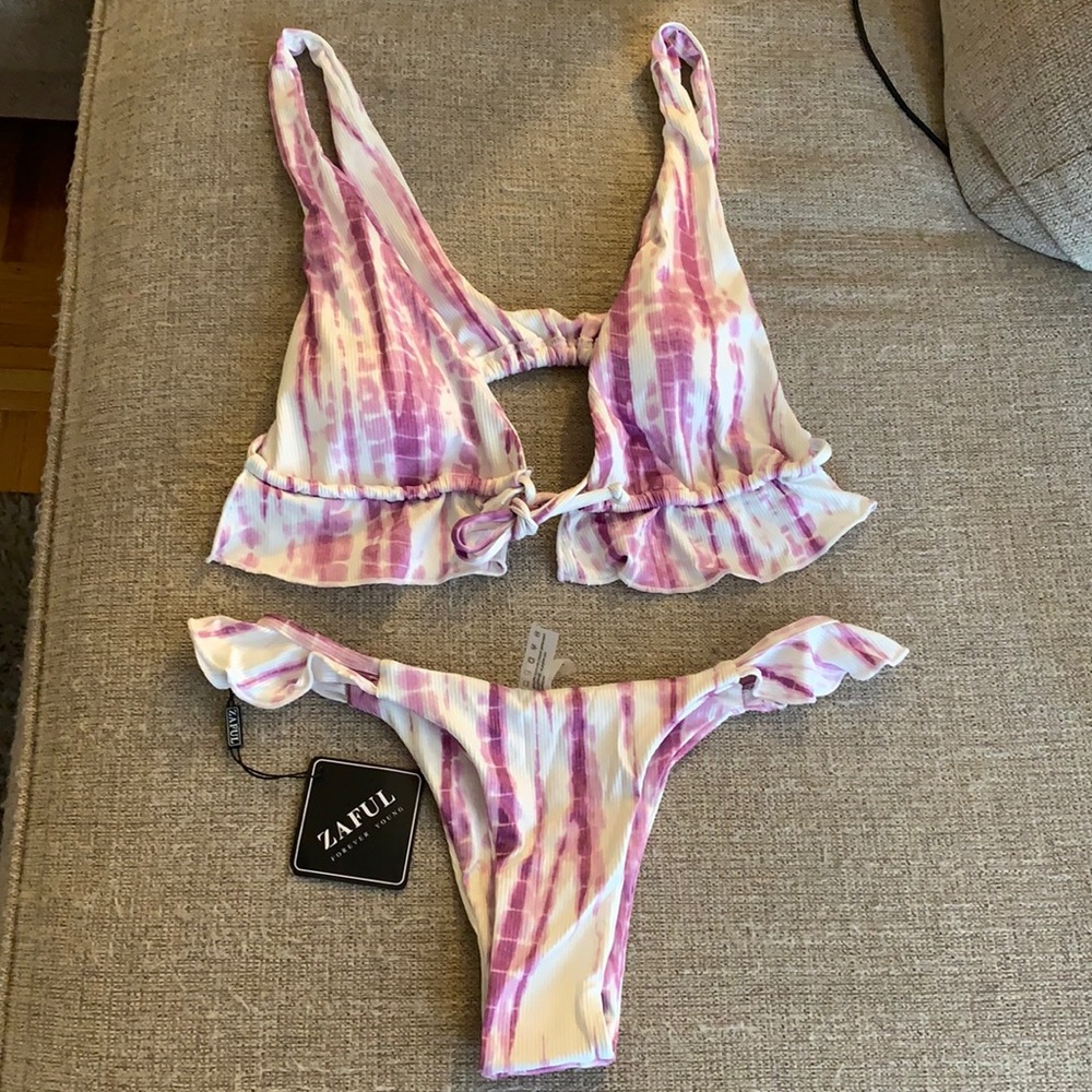 Tie dye bikini
